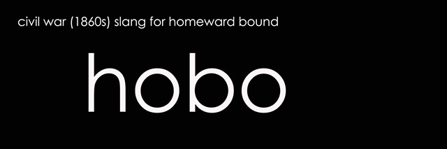 hobo
2015
screen printed flashcard