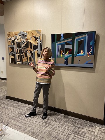 Artist Talk at Scatter Series exhibition