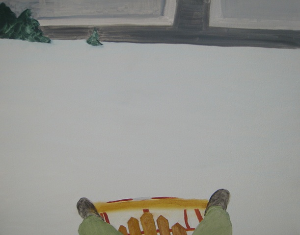 sledding