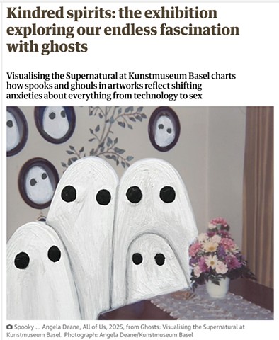 Article in The Guardian about "Geister" show at Kunstmuseum, Basel