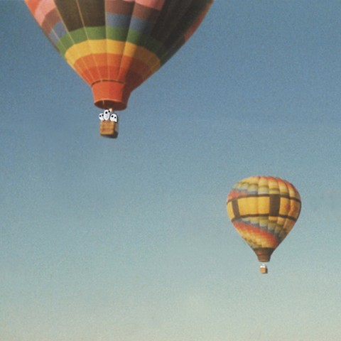 Blue sky over New Mexico