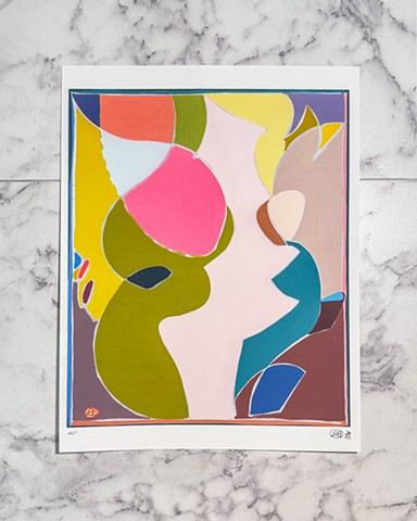 Upstream II, 8 1/2 x 11 in, digital color system print, Edition of 15