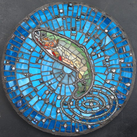 mosaic, trout, cutthoat, West Slope Cutthroat, blue,