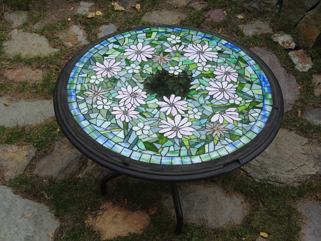 Rose Floral Table Top, view 2