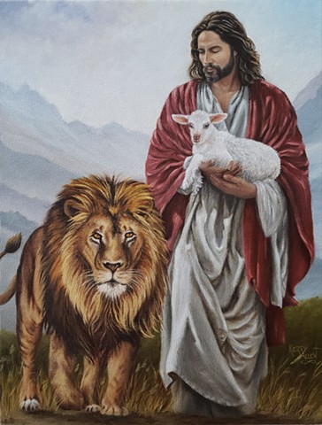 Jesus, Lion of Judah, Lamb of God, Son of Man, Savior, God, Redeemer, King