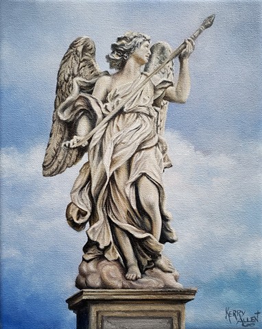 angel, sculpture, Bernini