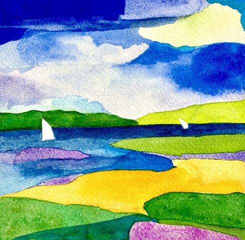 A Day on the Lake  available at Synchronicity Gallery