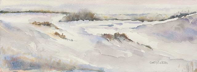 Dunes in winter