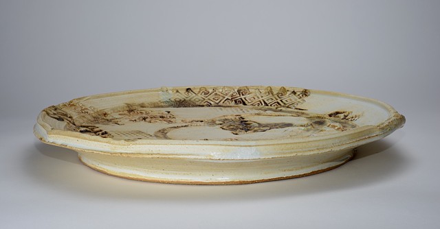 Round-Textured Platter