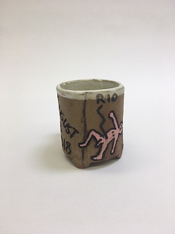 Cup w/ Carvings #1 (view 2)