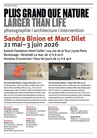 Plus Grand Que Nature / Larger Than Life