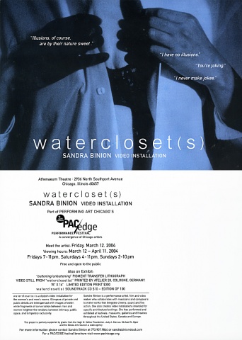 Watercloset(s) Postcard