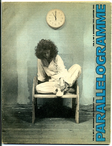 Clock:Watch on the cover of Parallelogram Magazine