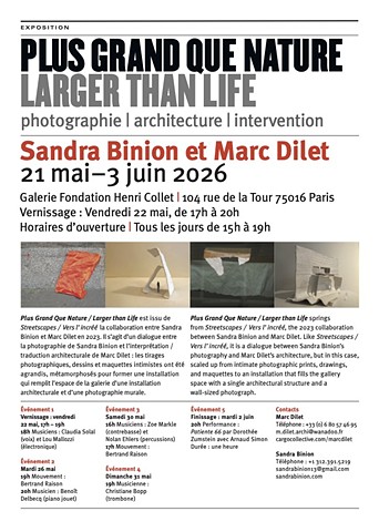 Plus Grand Que Nature / Larger Than Life