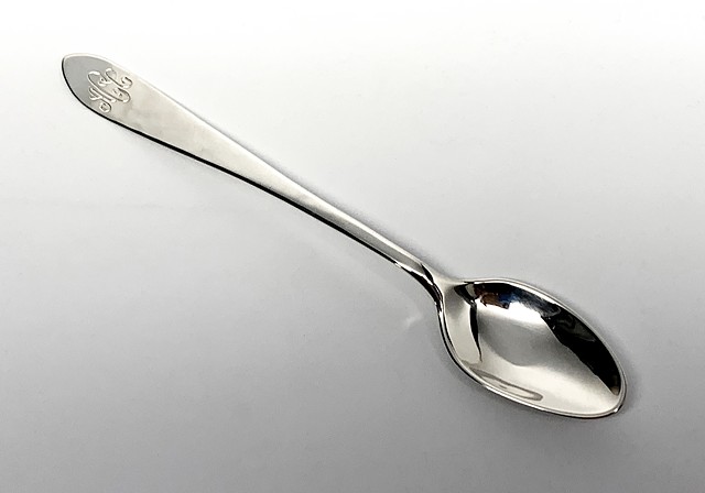 Monogrammed Baby Feeding Spoon