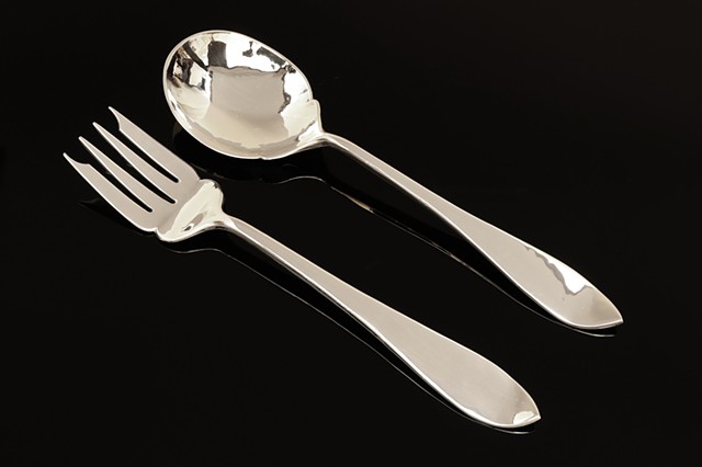 Soup Spoon and Salad Fork