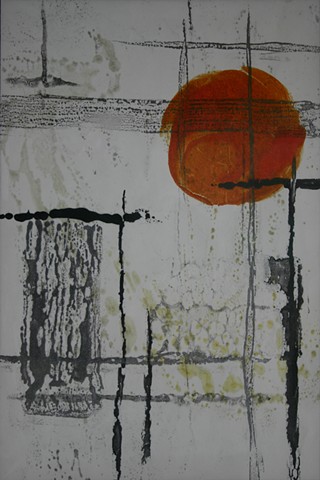 Scaffold with Blood Orange