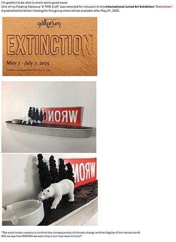 "EXTINCTION" International Juried Art Exhibition 2025