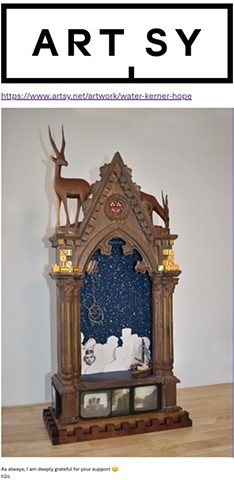 "HOPE"  on Artsy.net  - "WAR & PEACE" International On-Line Exhibition via Gallerium.Art