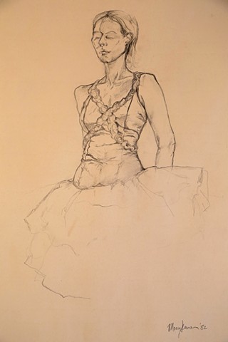 Water Kerner "Ballerina" (life drawing)