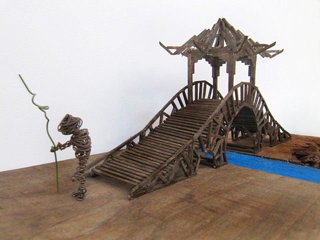 Water Kerner "Carousel Crossing"  (DETAIL) sculpture