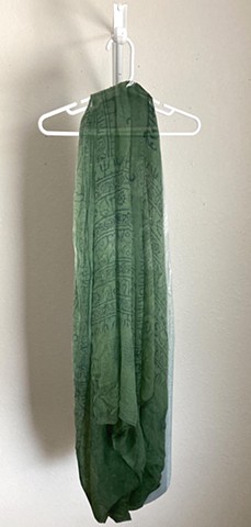 Green Scarf (Back)