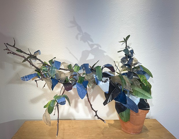 Twig & Denim Plumeria