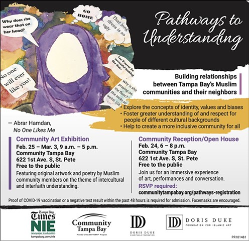 Pathways to Understanding: An Exhibit at Community Tampa Bay