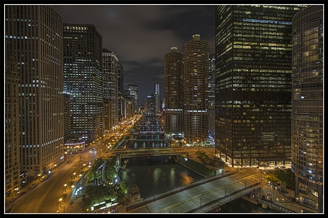 The Chicago River View