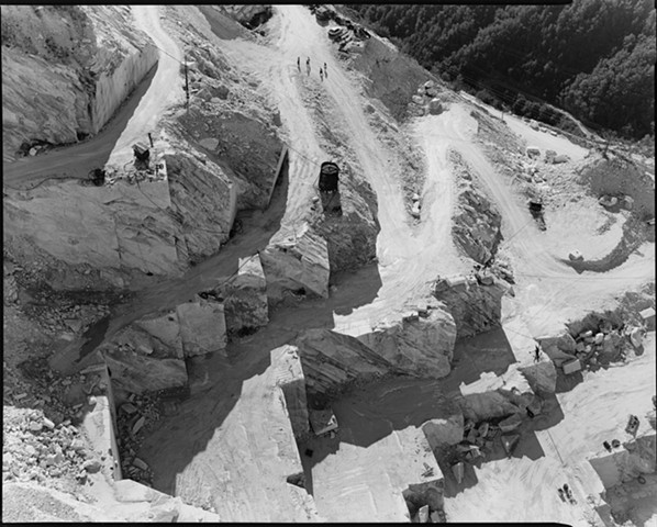 View into Gioia Quarry, 1989