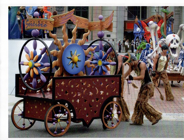 Sorcerer Parade Astrology Cart 
