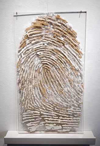 Porcelain fingerprint by Janet Williams