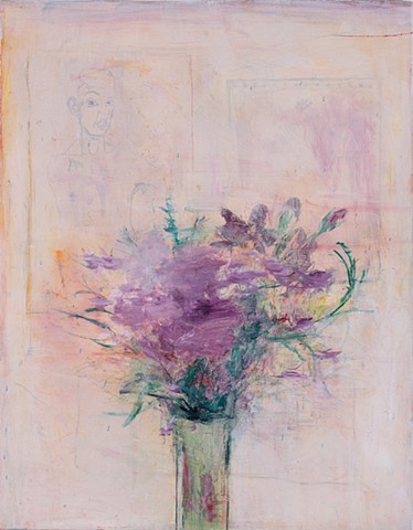 Flowers with Egon Schiele