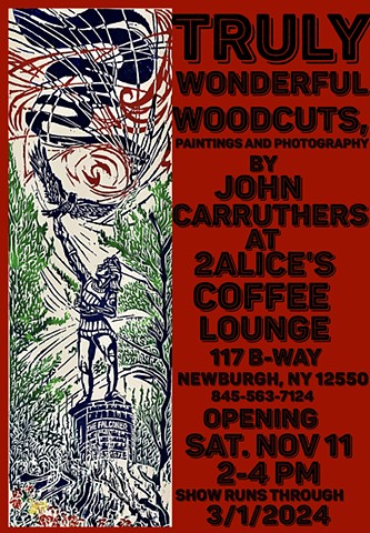 Solo Show at 2Alices Coffee Lounge in Newburgh, NY