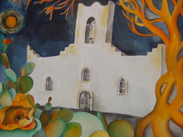 Socorro Mission, Missions and Flowers #7