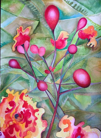 Mexican Bird of Paradise, Quarantine Dreams #5