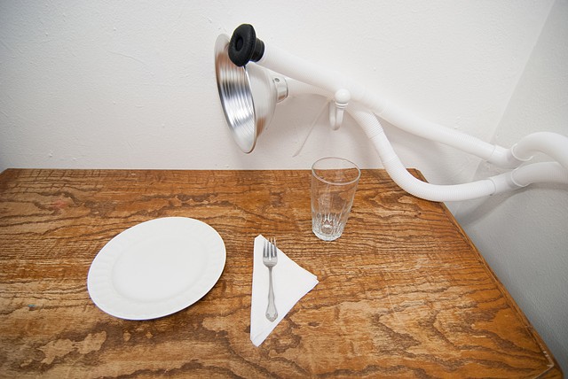 A Table Set For Anxious Conversation