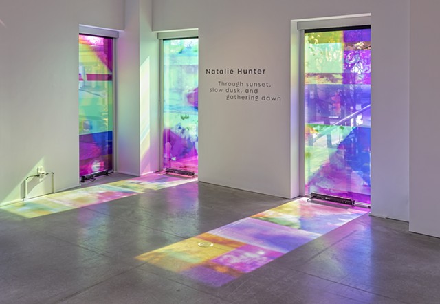 Natalie Hunter, Through sunset slow dusk and gathering dawn, JNAAG, Judith and Norman Alix Gallery
