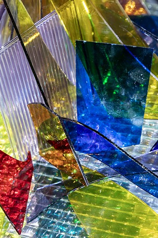 Languages of Light and Glass, Afternoon Composition 36 with fingerprints