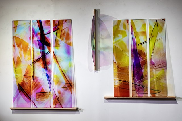 Natalie Hunter, Piecing Light Mirrored Fragments, Pieces of Sky