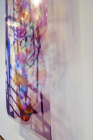 Sun Slips, Cascading Shadows in Alternate Horizons at Londsdale Gallery