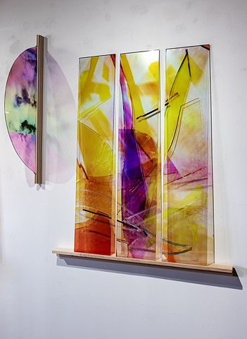 Natalie Hunter, Piecing Light Mirrored Fragments, Pieces of Sky