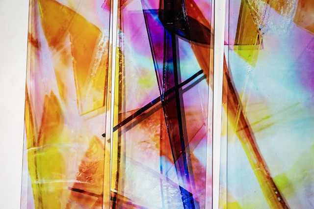 Natalie Hunter, Piecing Light Mirrored Fragments