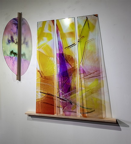 Natalie Hunter, Piecing Light Mirrored Fragments
