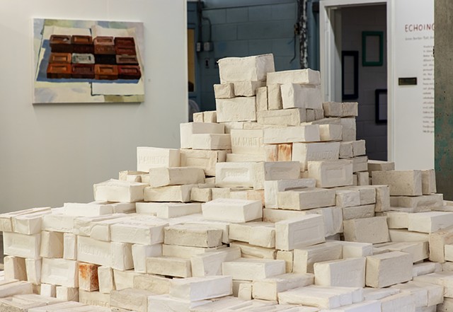 Echoing, Natalie Hunter, Susan Barton-Tait, Corine van Hoeve, Rodman Art Institute of Niagara