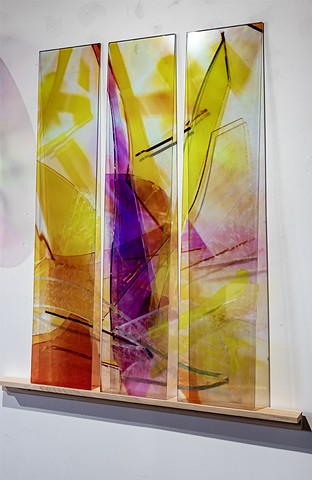Natalie Hunter, Piecing Light Mirrored Fragments