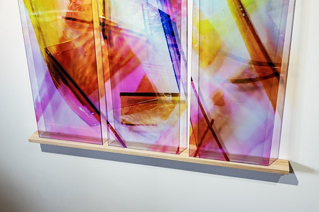 Natalie Hunter, Piecing Light Mirrored Fragments