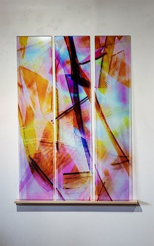 Natalie Hunter, Piecing Light Mirrored Fragments