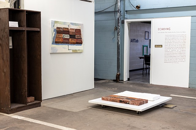 Echoing, Natalie Hunter, Susan Barton-Tait, Corine van Hoeve, Rodman Art Institute of Niagara