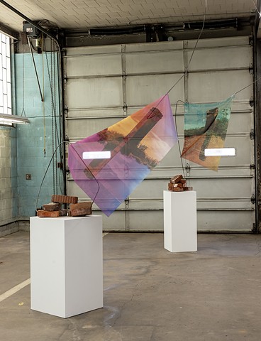 Echoing, Natalie Hunter, Susan Barton-Tait, Corine van Hoeve, Rodman Art Institute of Niagara